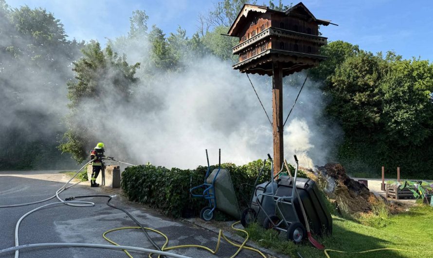 #B3 #Brand im Freien/ am Gebäude