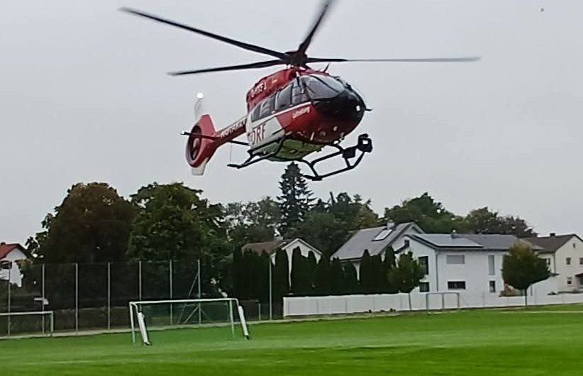 #THL HUBSCHRAUBERLANDUNG